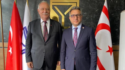 Rektör Aksoy’dan KKTC YÖDAK Başkanı Avcı ve Yakın Doğu Üniversitesi Kurucu Rektörü Günsel’e ziyaret